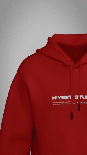 Crimson Red Hoodie