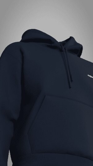 Azure Navy Hoodie