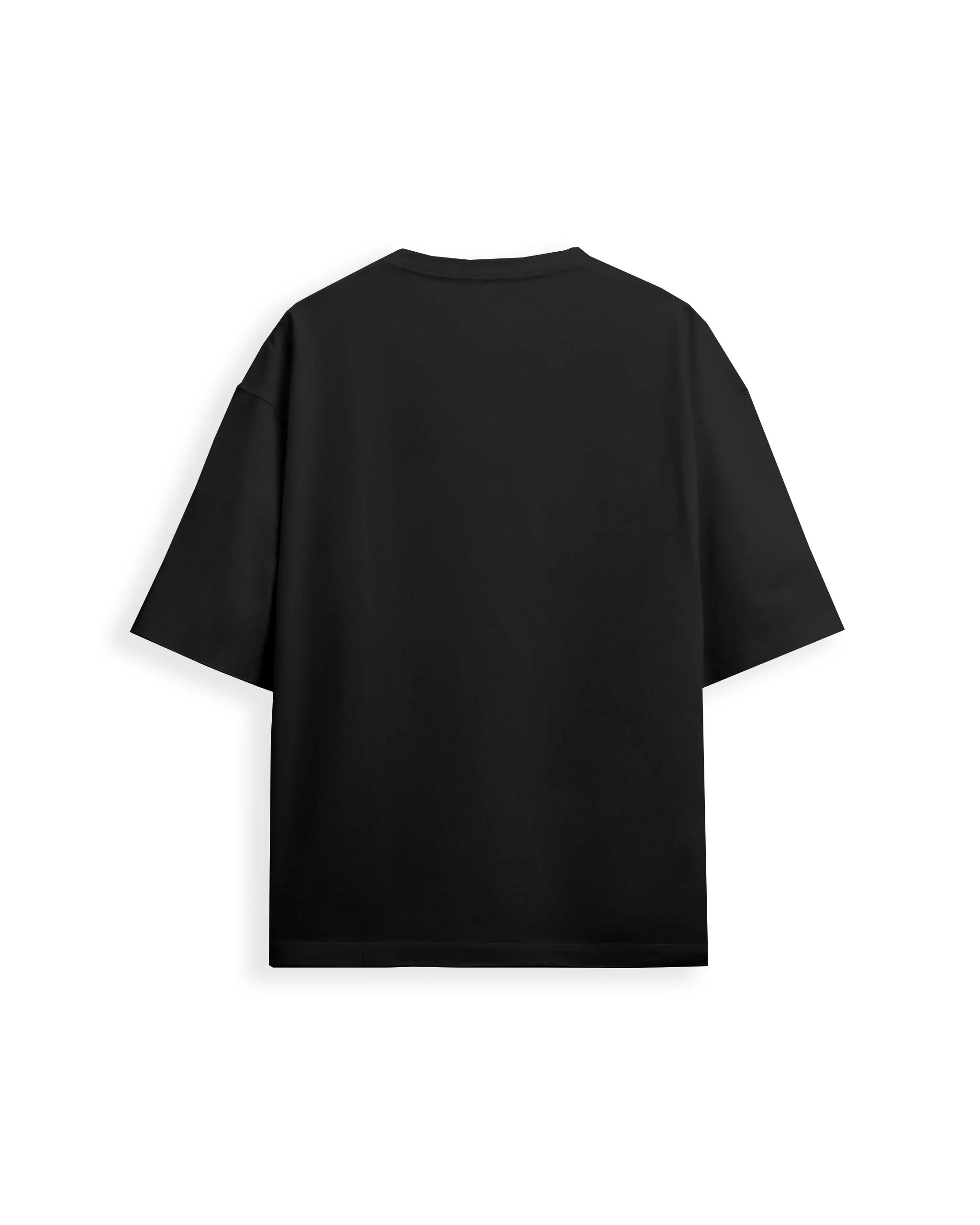 Buy Black Oversized T-Shirt Shadow Solid