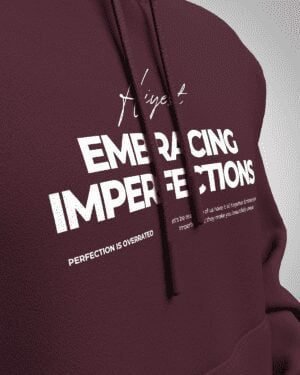 Maroon Embrace Hoodie