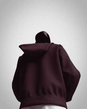 Maroon Embrace Hoodie