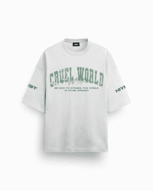 “Cruel World” White T-Shirt