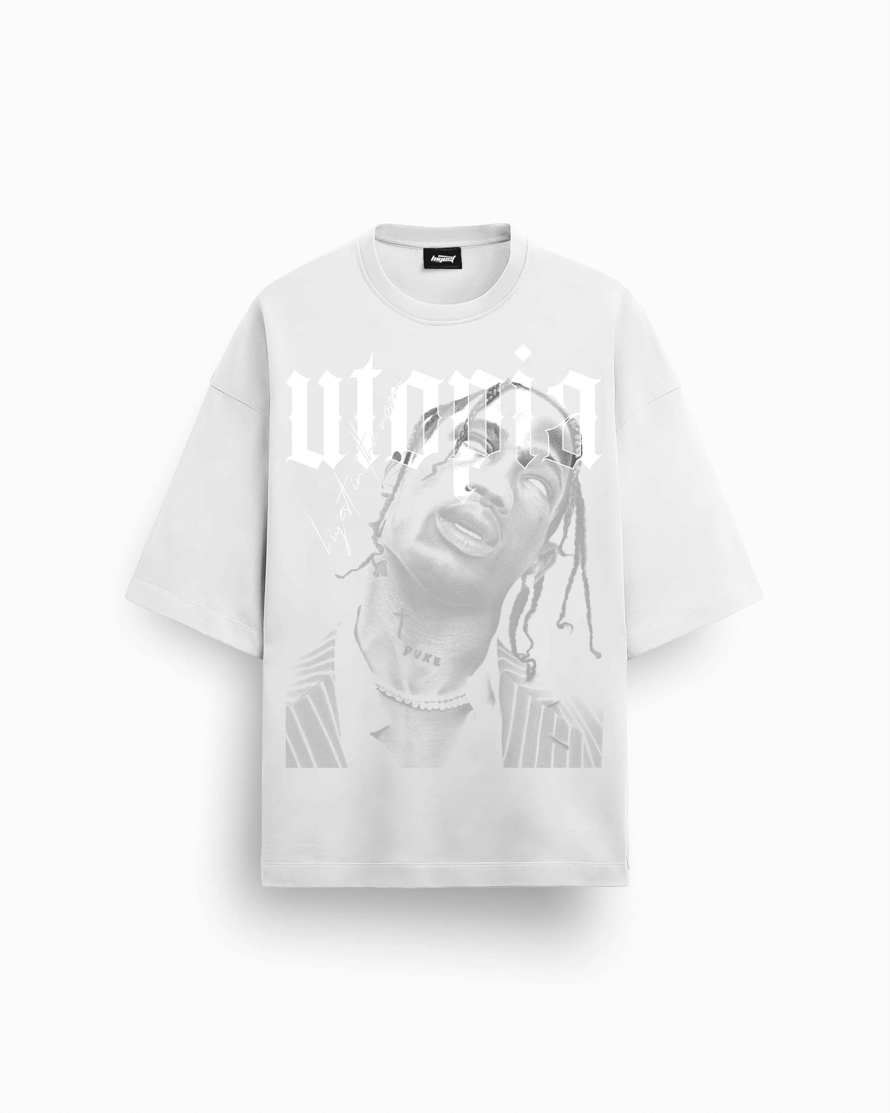 Tシャツ・カットソー Travis Scott Utopia T-Shirt C3 White Pack Travis Scott TOPIA PACK C4 Utopia Shirt 2XL Tee Only ! XXL